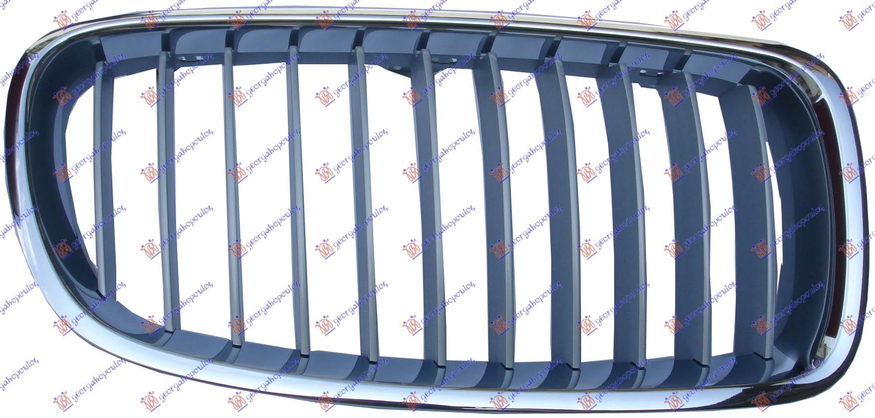 PVC MASKA HROM/SREBRNA - DESNO