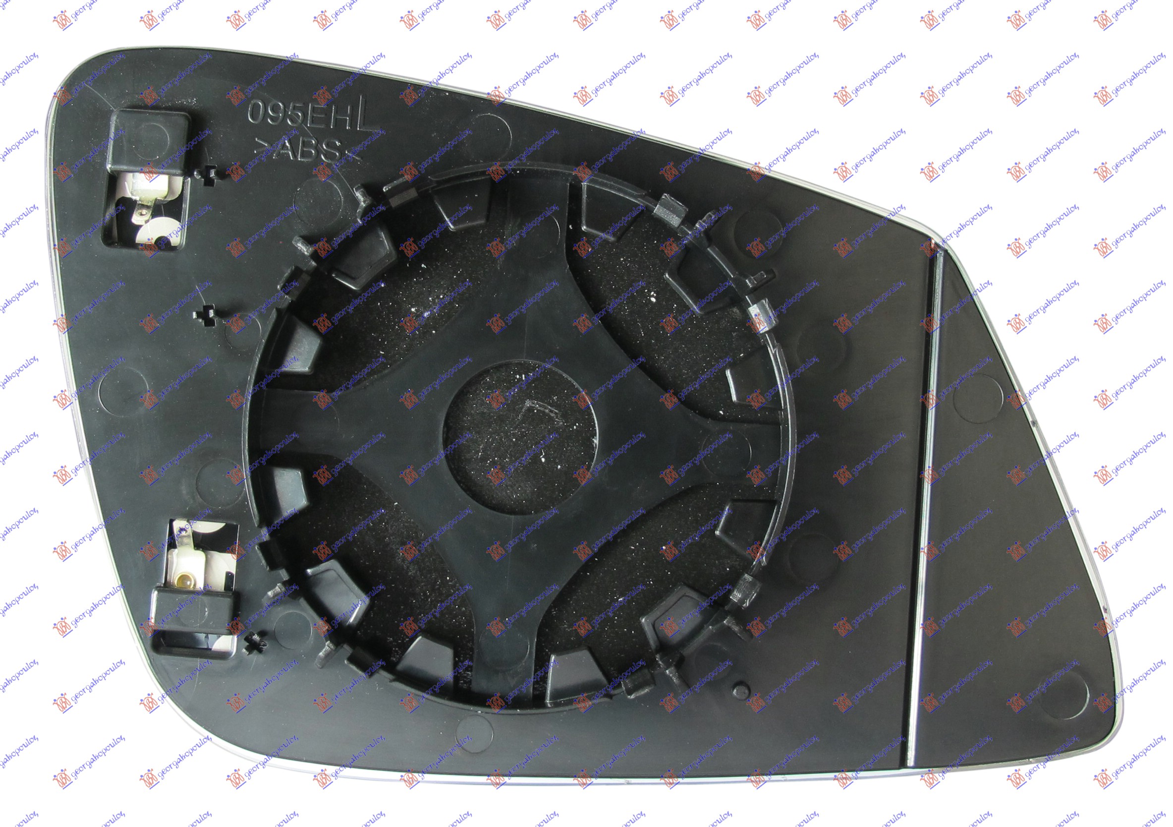 STAKLO RETROVIZORA SA GREJACEM (ASFERICNO) - LEVO