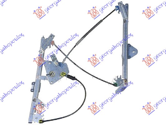 PODIZAC PROZORA ELEKTRICNI (BEZ MOTORA) 5 VRATA (A KVALITET) - LEVO