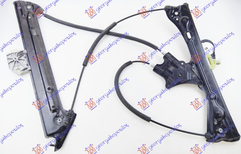 PODIZAC PREDNJEG PROZORA 3 VRATA ELEKTRICNI (BEZ MOTORA) - LEVO