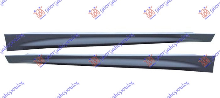 SAJTNA PLASTICNA (SET) (M-SPORT) (F36 GRAN COUPE)