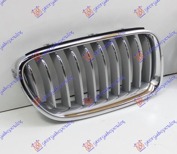 PVC MASKA HROM/HROM/SREBRNA - DESNO