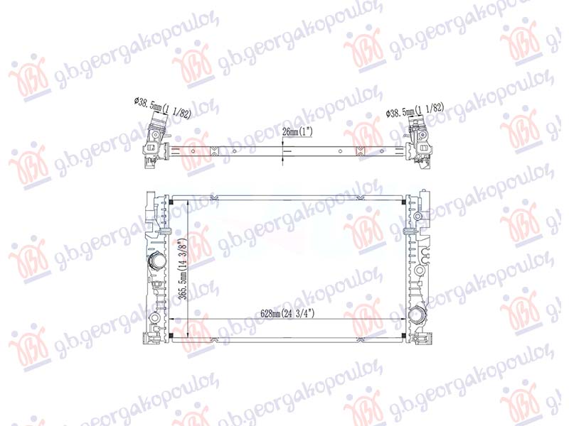 HLADNJAK MOTORA 2.0 BENZIN - 2.0 DIZEL (628x396)