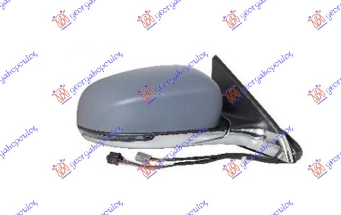 RETROVIZOR ELEKTRICNI SA GREJACEM PM (ELEKTRO-SKLOPIV) (MIGAVAC) (SVETLO) (MRTAV