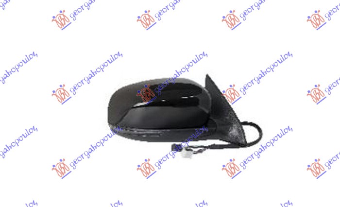 RETROVIZOR ELEKTRICNI SA GREJACEM PM (MIGAVAC) (SVETLO) (MEMORIJA) - DESNO
