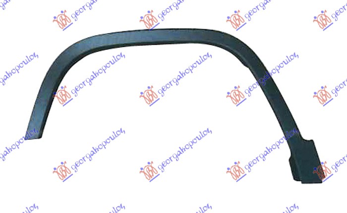 RUB PLASTICNI PREDNJEG BLATOBRANA - DESNO