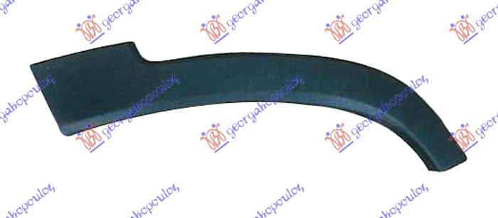 RUB PLASTICNI ZADNJIH VRATA - DESNO