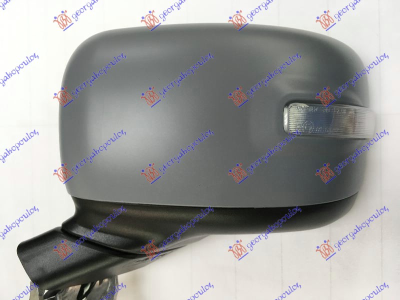 RETROVIZOR ELEKTRICNI SA GREJACEM PM (ELEKTRO-SKLOPIV) (MIGAVAC) (MRTAV UGAO) (A - LEVO