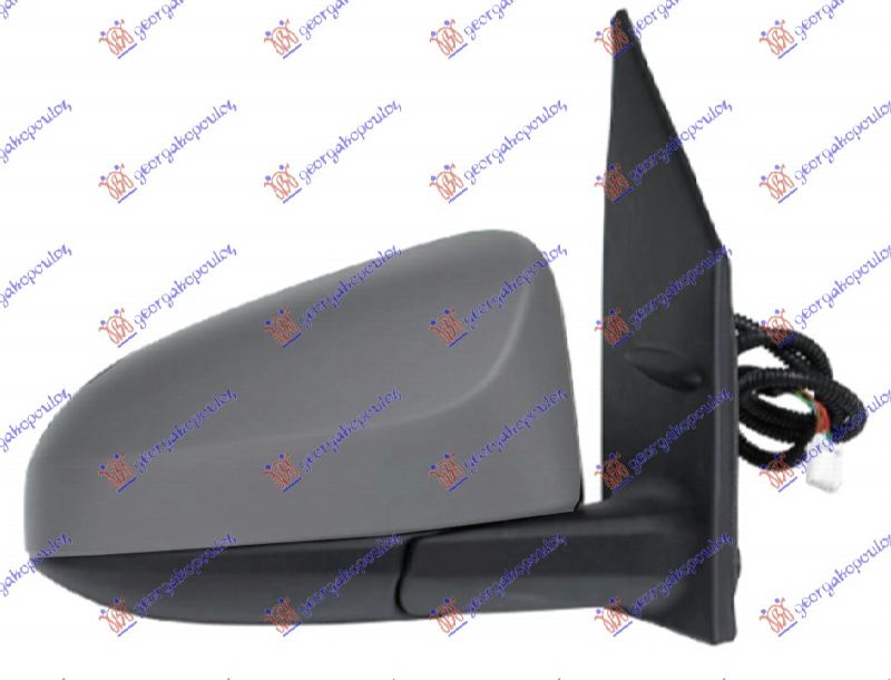 RETROVIZOR ELEKTRICNI SA GREJACEM PM (5 PIN) (KONVEKSNO STAKLO) - DESNO