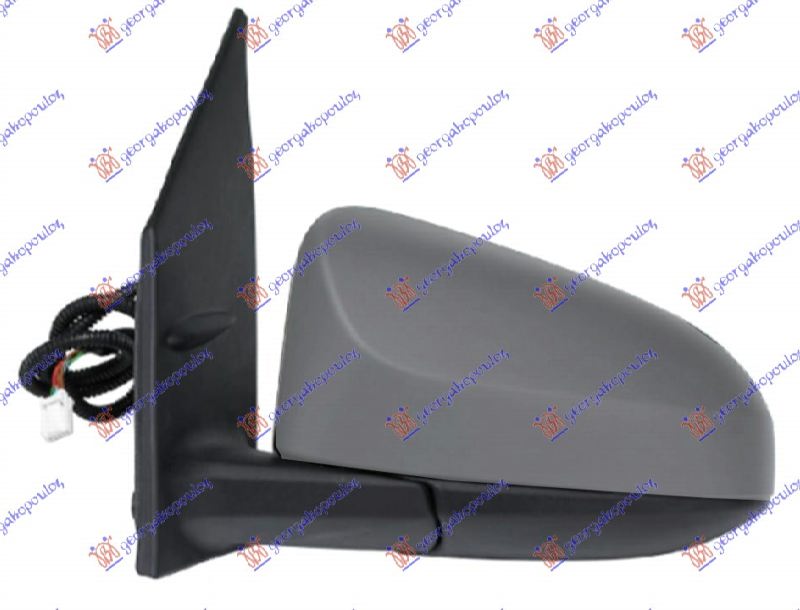 RETROVIZOR ELEKTRICNI SA GREJACEM PM (5 PIN) (KONVEKSNO STAKLO) - LEVO