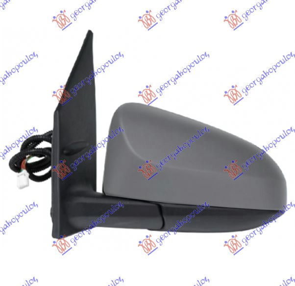 RETROVIZOR ELEKTRICNI SA GREJACEM PM (ELEKTRO-SKLOPIV) (7 PIN) - LEVO