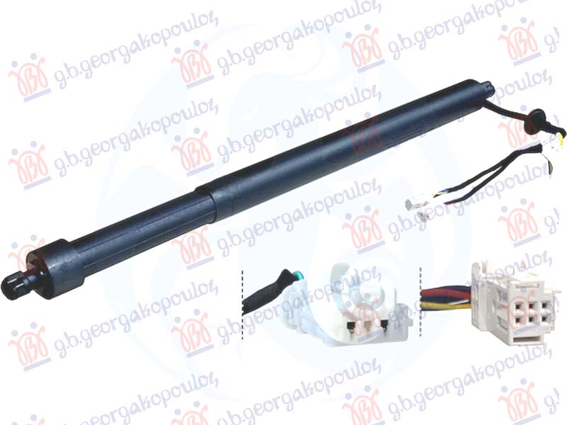 AMORTIZER GEPEK VRATA ELEKTRICNI (SA AUTOMATSKIM ZATVARANJEM) (4+2 PIN)