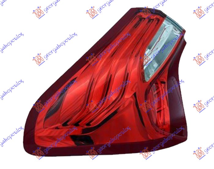 STOP LAMPA SPOLJASNJA CRNA LED (MARELLI) - LEVO