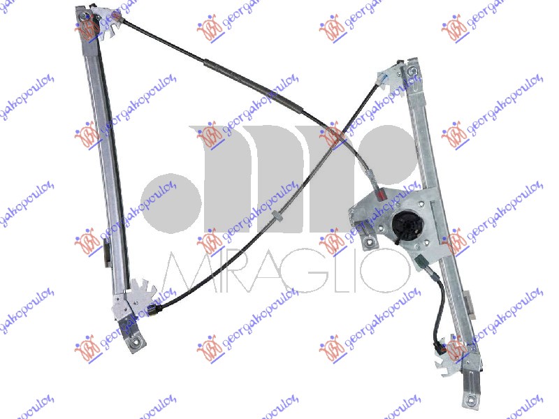 PODIZAC PREDNJEG PROZORA ELEKTRICNI (BEZ MOTORA) (A KVALITET) - DESNO