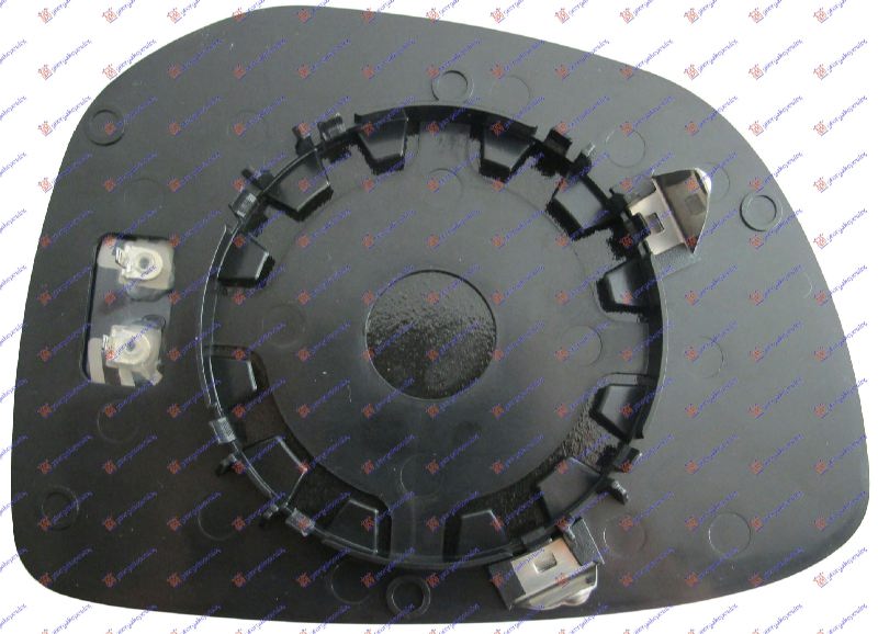 STAKLO RETROVIZORA SA GREJACEM (KONVEKSNO) - LEVO