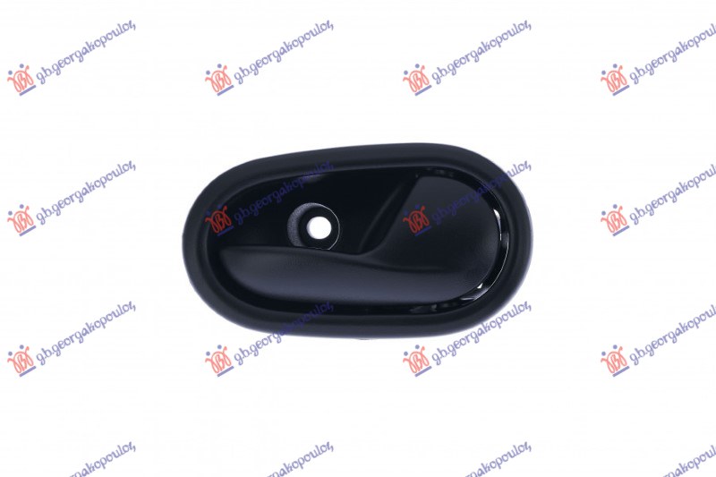 KVAKA PREDNJIH/ZADNJIH VRATA UNUTRASNJA CRNA - DESNO