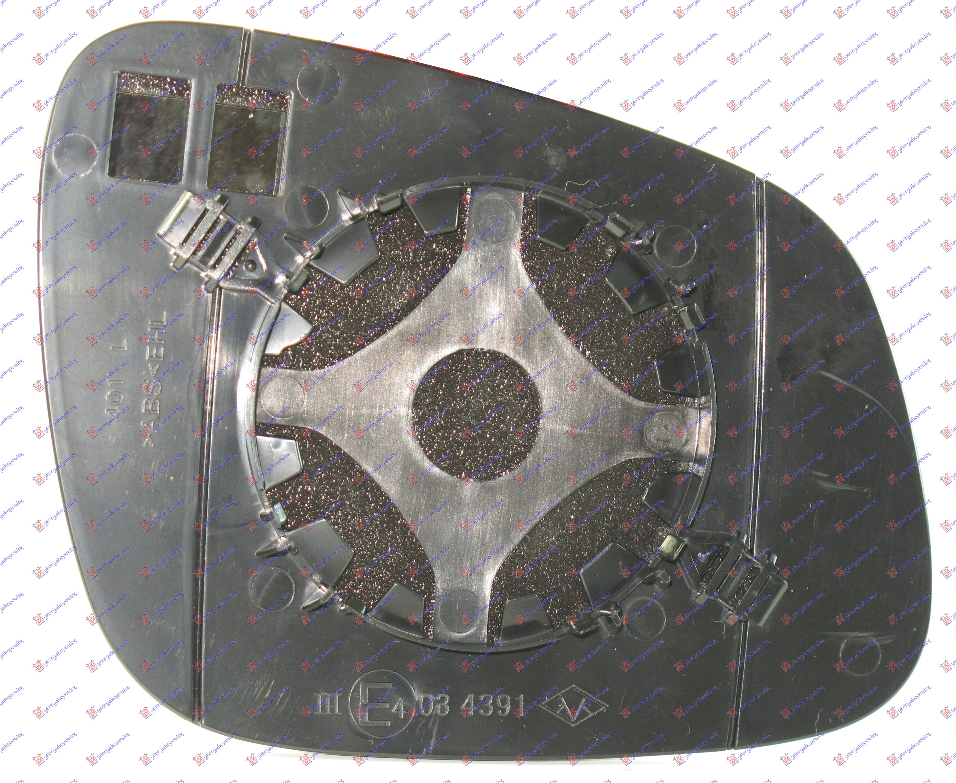 STAKLO RETROVIZORA (KONVEKSNO) - LEVO