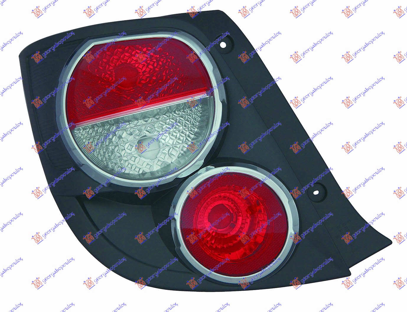 STOP LAMPA 3/5 VRATA (HROM OKVIR) (DEPO) - LEVO