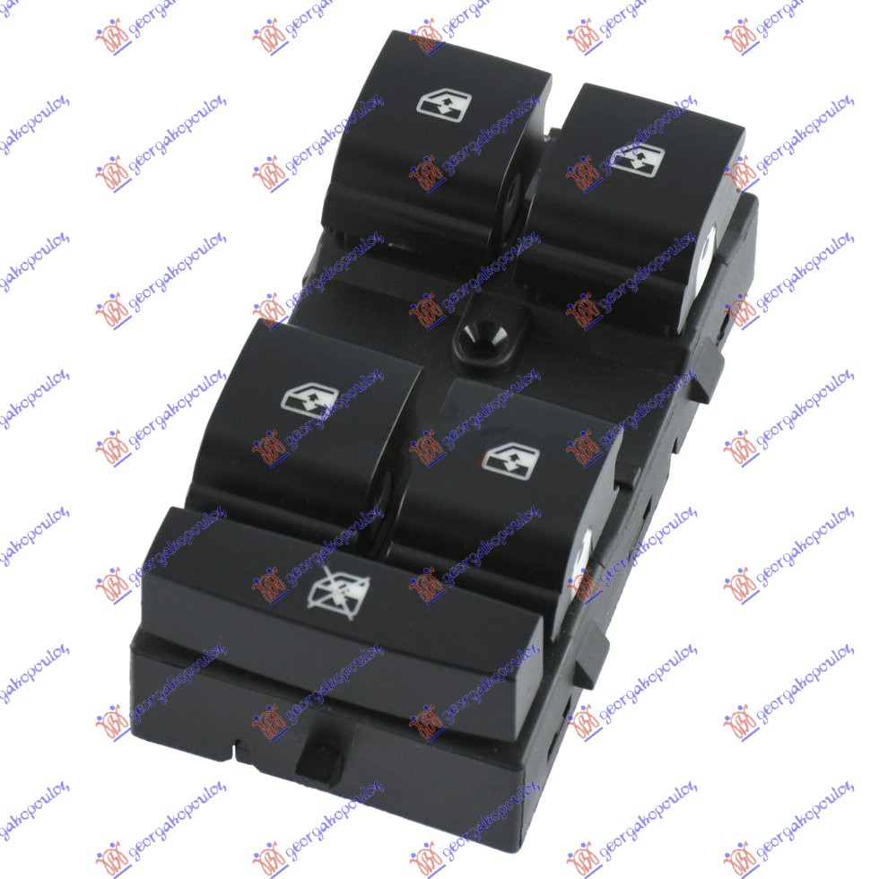 PREKIDAC U PREDNJIM VRATIMA (4 TASTERA) (12 PIN) - LEVO