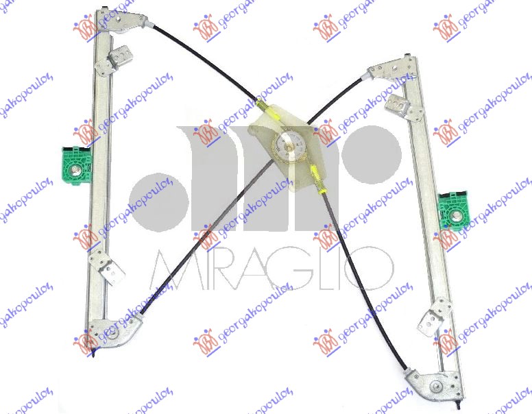 PODIZAC PREDNJEG PROZORA ELEKTRICNI (BEZ MOTORA) - LEVO