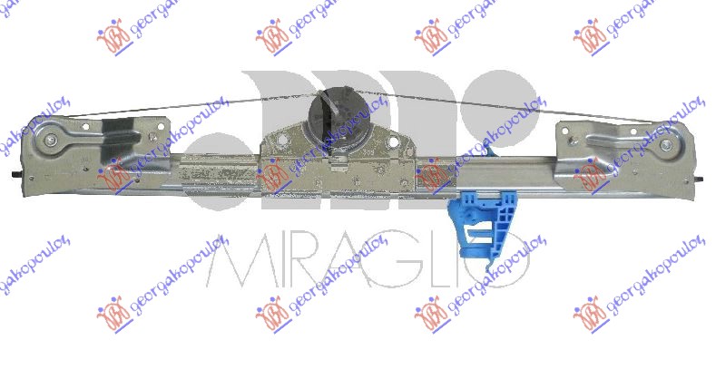PODIZAC ZADNJEG PROZORA ELEKTRICNI (BEZ MOTORA) (A KVALITET) - DESNO