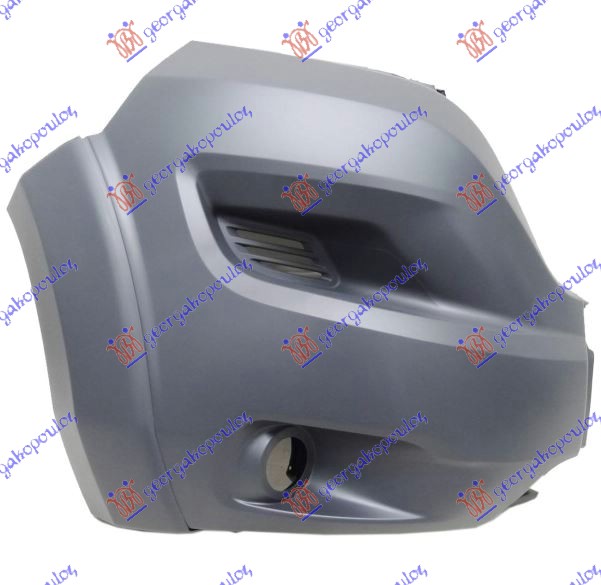 KRAJ PREDNJEG BRANIKA CRNI (SA MAGLENKOM) (MAXI) (MODEL SA PLASTICNIM  RUBOM NA  - DESNO