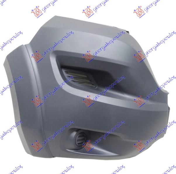 KRAJ PREDNJEG BRANIKA SIVI (BEZ MAGLENKE) (MAXI) (MODEL SA PLASTICNIM RUBOM NA K
