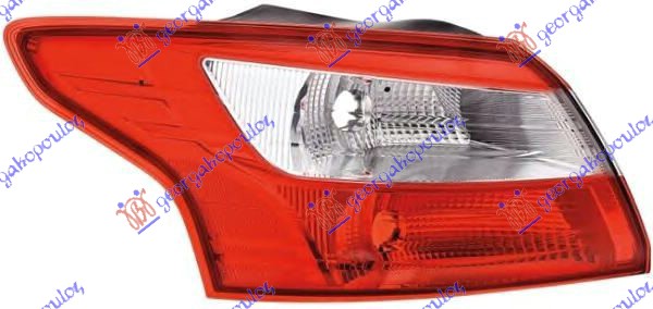 STOP LAMPA SPOLJASNJA 4 VRATA (DEPO) - LEVO