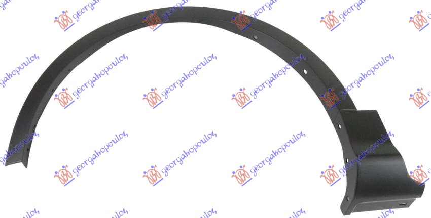 RUB PLASTICNI PREDNJEG BLATOBRANA - LEVO