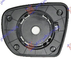 STAKLO RETROVIZORA SA GREJACEM (KONVEKSNO) - DESNO