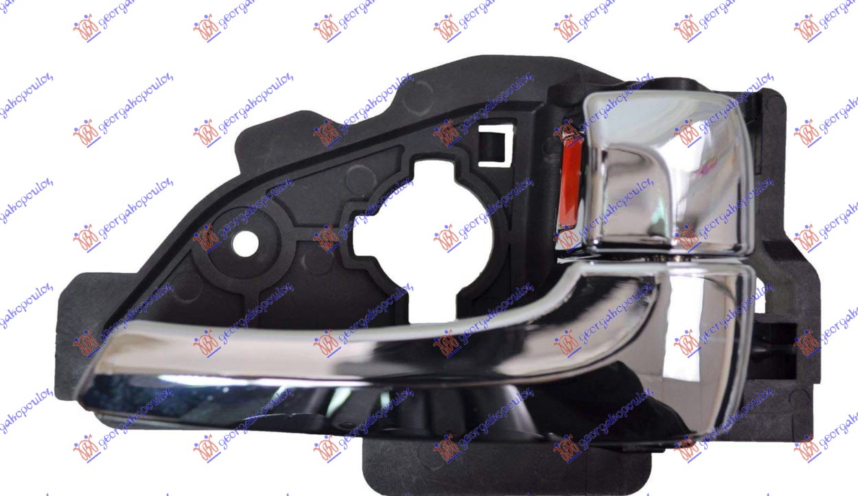 KVAKA PREDNJIH/ZADNJIH VRATA UNUTRASNJA SREBRNA - DESNO