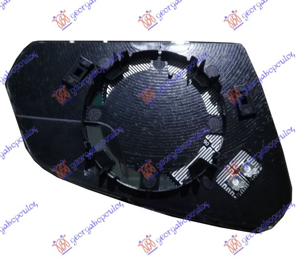 STAKLO RETROVIZORA SA GREJACEM (RAVNO) - LEVO