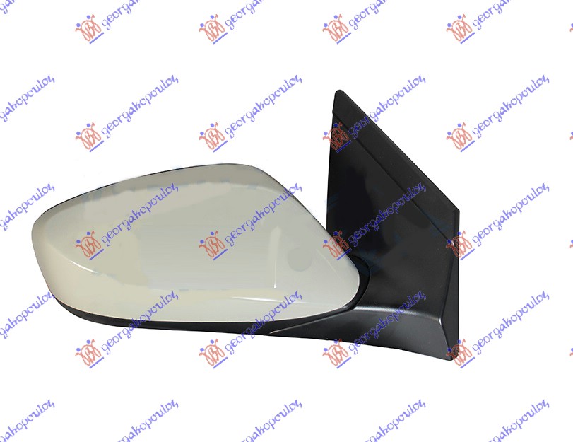 RETROVIZOR ELEKTRICNI SA GREJACEM PM (5 PIN) (A KVALITET) (KONVEKSNO STAKLO) - DESNO