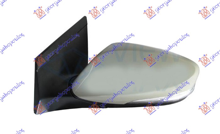 RETROVIZOR ELEKTRICNI SA GREJACEM PM (ELEKTRO-SKLOPIV) (MIGAVAC) (A KVALITET) (K - LEVO