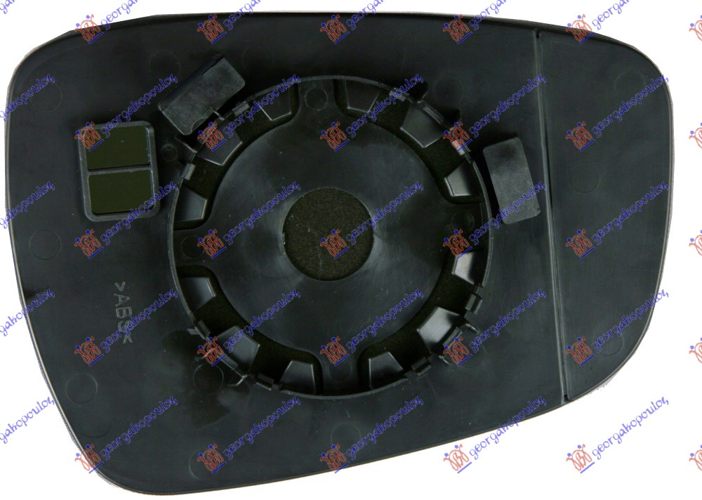 STAKLO RETROVIZORA SA GREJACEM (KONVEKSNO) - LEVO