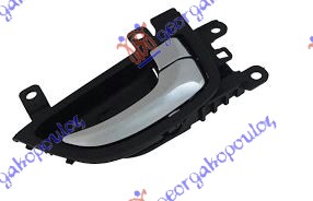 KVAKA PREDNJIH VRATA UNUTRASNJA HROM/CRNA - DESNO