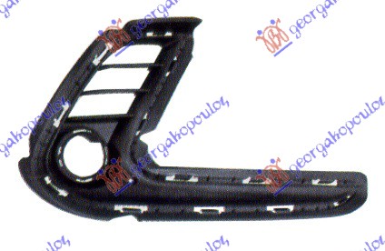 RESETKA PREDNJEG BRANIKA (SA MAGLENKOM) - DESNO