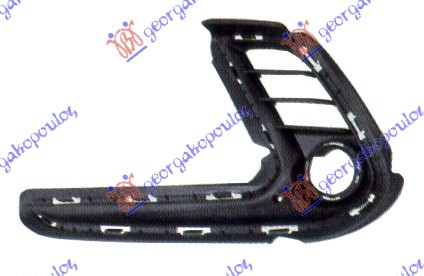 RESETKA PREDNJEG BRANIKA (SA MAGLENKOM) - LEVO