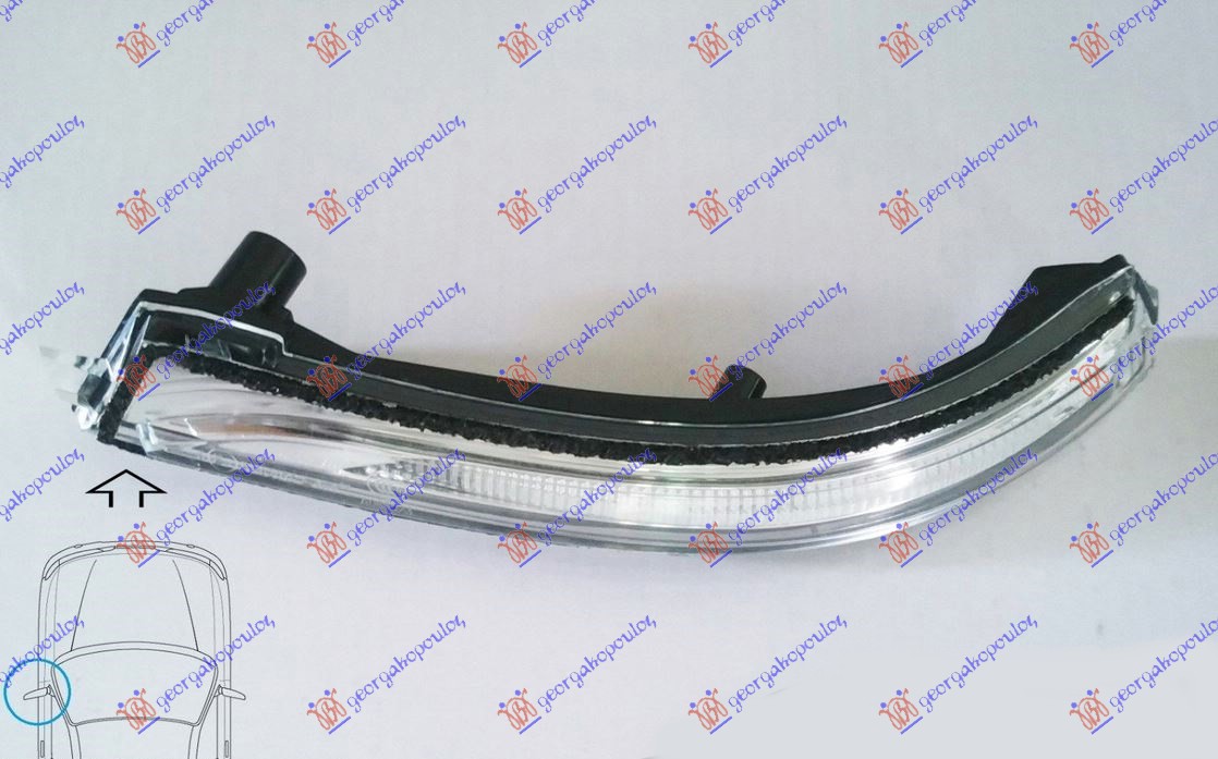 MIGAVAC U RETROVIZORU - LEVO