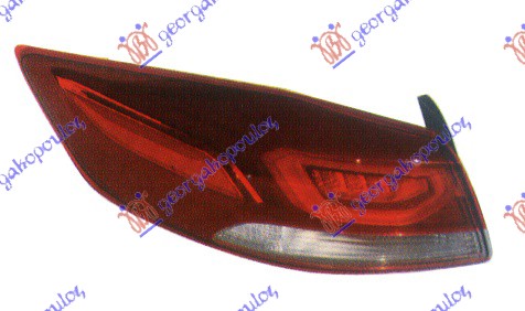 STOP LAMPA SPOLJASNJA (LED) - LEVO