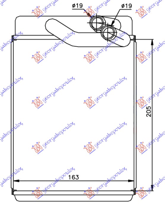 GREJAC KABINE (BR) (205x165x26)