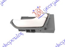 KVAKA PREDNJIH/ZADNJIH VRATA UNUTRASNJA HROM/SIVA - DESNO