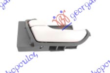 KVAKA PREDNJIH/ZADNJIH VRATA UNUTRASNJA HROM/SIVA - LEVO