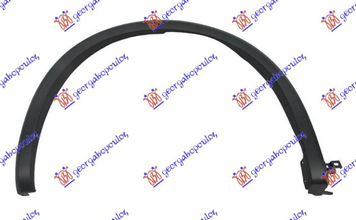 RUB PLASTICNI PREDNJEG BLATOBRANA - LEVO