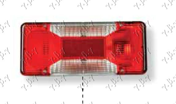 STAKLO STOP LAMPE(OTV.KARO) L-Daily(06-) - LEVO