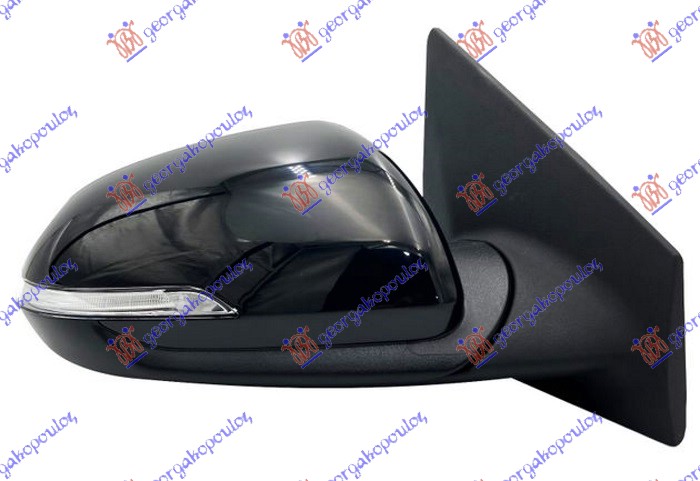 RETROVIZOR ELEKTRICNI SA GREJACEM PM (MIGAVAC) (KONVEKSNO STAKLO) - DESNO