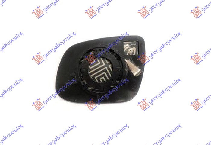 STAKLO RETROVIZORA SA GREJACEM (KONVEKSNO) - DESNO