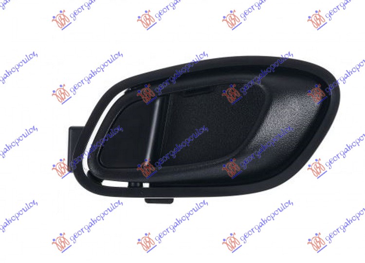 KVAKA PREDNJIH VRATA UNUTRASNJA CRNA - DESNO