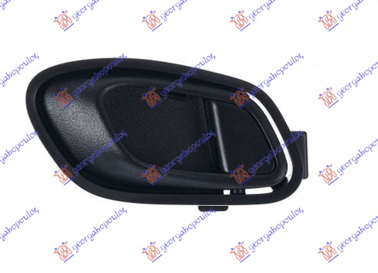 KVAKA PREDNJIH VRATA UNUTRASNJA CRNA - LEVO