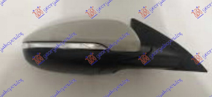 RETROVIZOR ELEKTRICNI SA GREJACEM (ELEKTRO-SKLOPIV) (MIGAVAC) (MRTAV UGAO) - DESNO